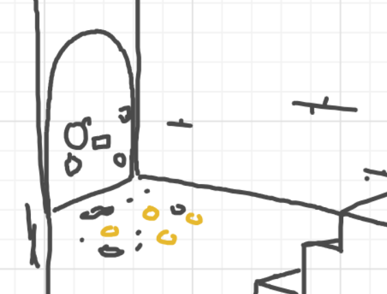 A panel from I've Been Everywhere, Man, episode nine of the Board Boards object show by Furretwalk/WalkingFurret.